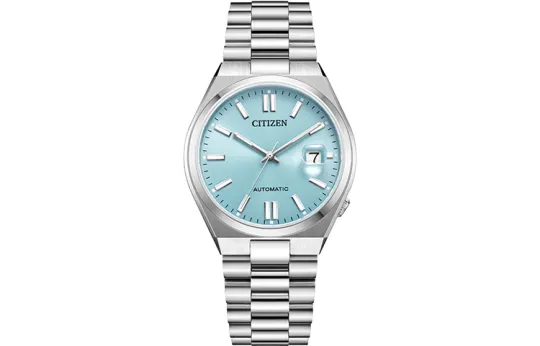 CITIZEN ME Mechanical Movement Stainless Steel Strap Watch Unisex Blue Dial