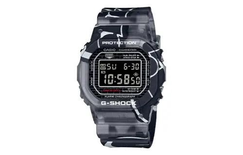 CASIO Men G-SQUAD Series Black Watch DW-5000SS-1PR