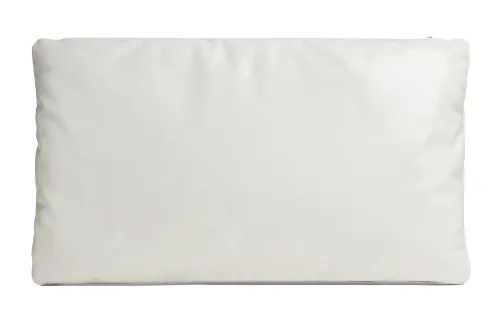 Bottega Veneta Cow Leather Pillow Bag Clutch Large Men's White