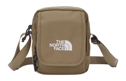 THE NORTH FACE 1.2L Crossbody Bag, Shoulder Bag, Outdoor Bag Recycled Polyester Brown Unisex