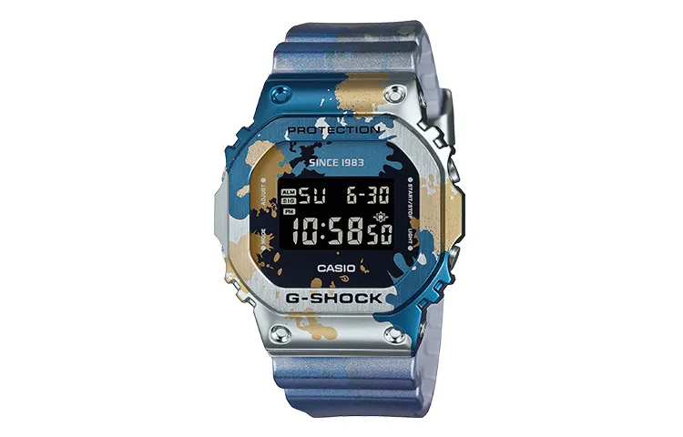 CASIO Men Full Metal Series Black Watch GM-5600SS-1PR