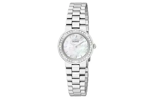 CITIZEN 30m Water Resistant Light Powered Quartz Movement Stainless Steel Strap Watch 23mm