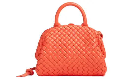 Bottega Veneta Handle Padded Intreccio Top Handle Mini Sunburst