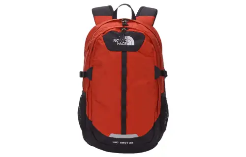 THE NORTH FACE 30L Backpack Outdoor Bag Polyester With Nylon Bright Orange Unisex