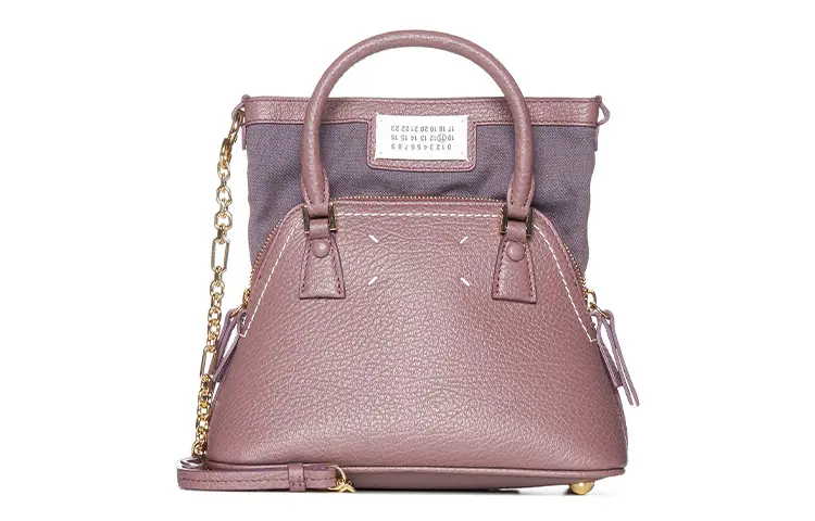 Maison Margiela Calfskin Shoulder Bag, Crossbody Bag, Handbag Women's Pink