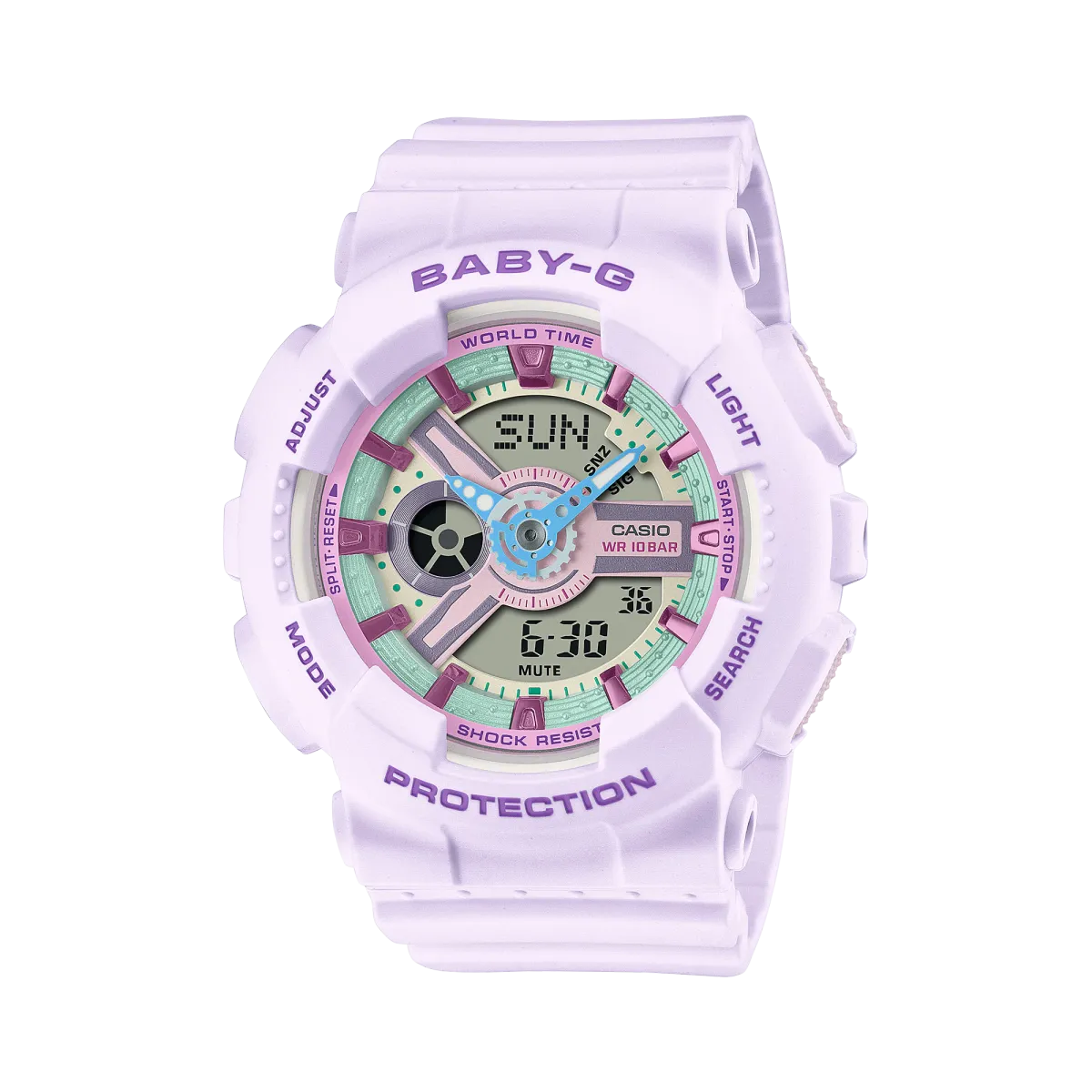 CASIO Women's BABY-G Purple Watch BA-110XPM-6APR
