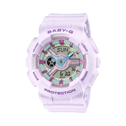 CASIO Women's BABY-G Purple Watch BA-110XPM-6APR