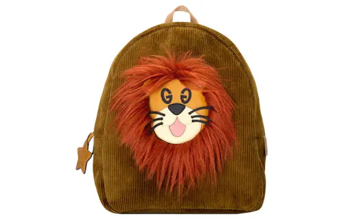 GUCCI Corduroy Backpack For Kids' Dark Olive Green