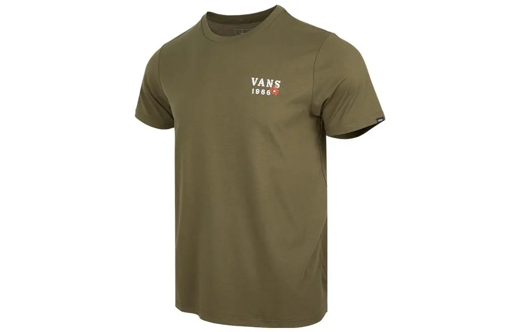 Vans Set-in Sleeve T-Shirt Men's Army Green