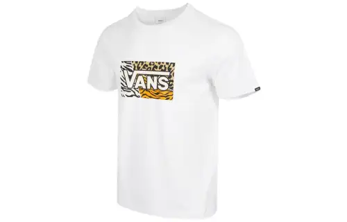 Vans T Shirts Men's White Crew Neck Moderate