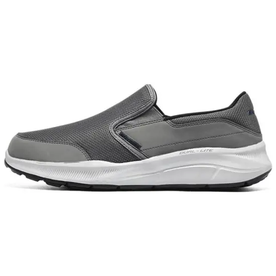Skechers Equalizer 5.0 Cushioning Wear-Resistant Low-Top Running Shoes Men's Gray White