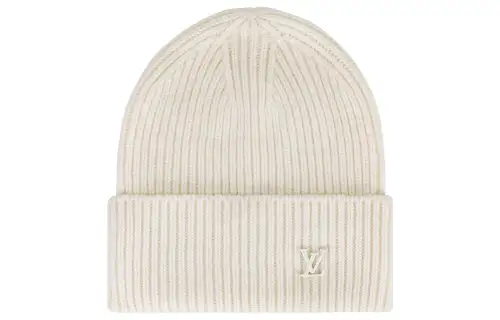 Louis Vuitton 2022 logo-detail beanie