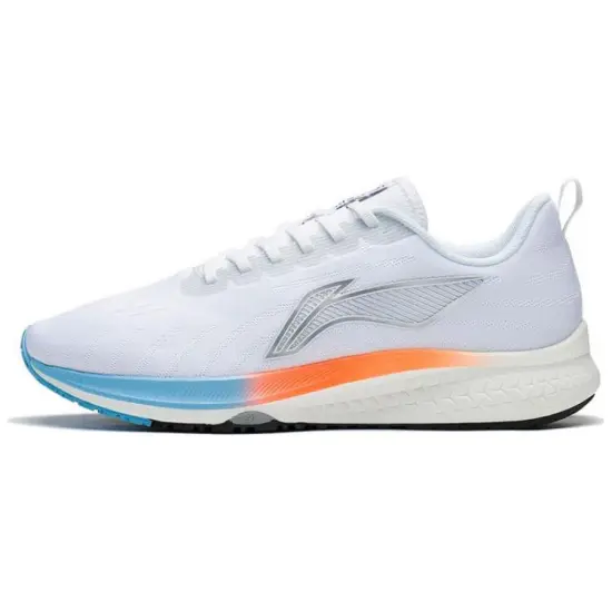 LINING Red Hare 5 Running Shoes Men Low-Top White Silver