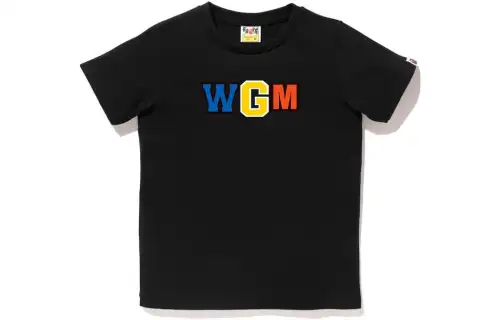 A BATHING APE T Shirts Unisex Crew Neck Moderate Straight Fit
