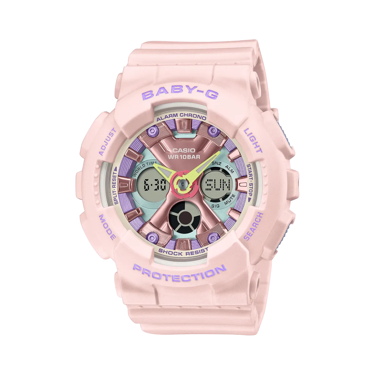 CASIO Women's BABY-G Pink Watch BA-130PM-4APR