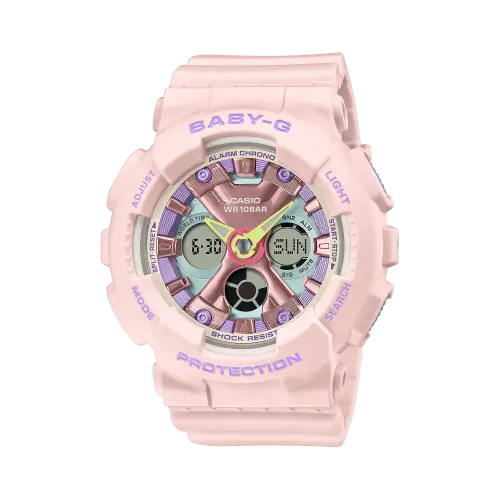 CASIO Women's BABY-G Pink Watch BA-130PM-4APR