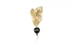 GUCCI Metal Enamel Brooches Women's Gold/Black