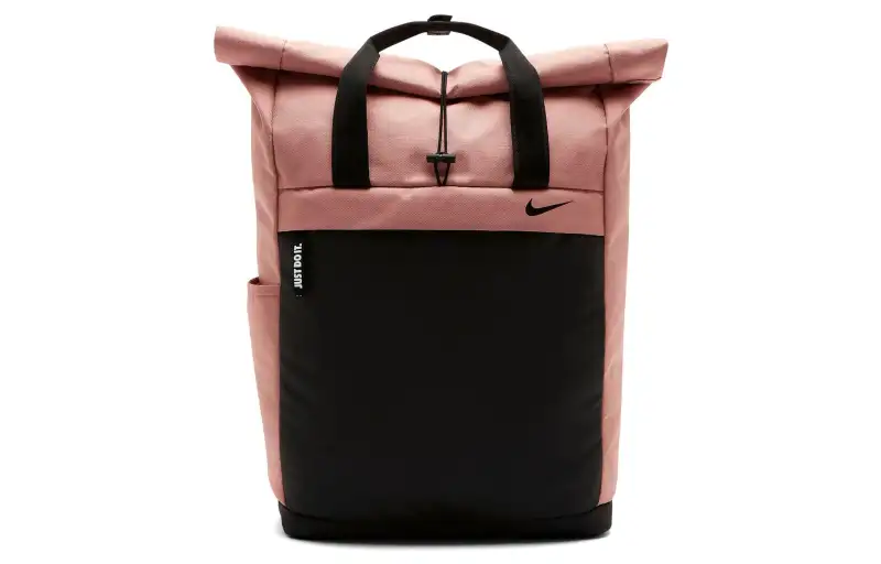 Nike Polyester Backpack Regular Women's Pink Black