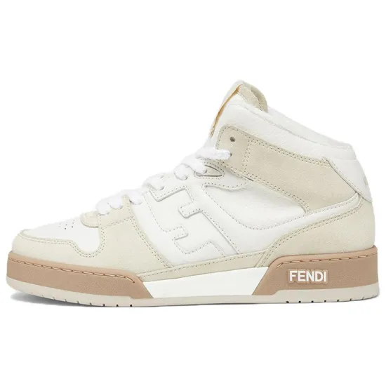 FENDI Match High Top 'White Cream' Women's
