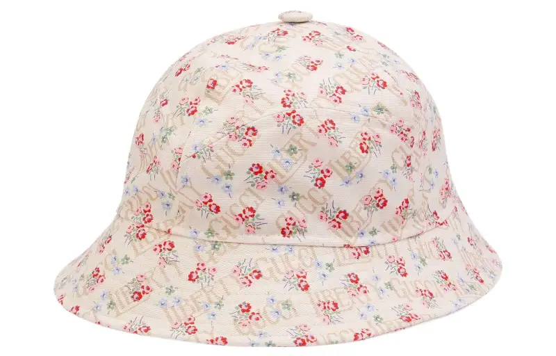GUCCI Flora Canvas Bucket Hats Women's