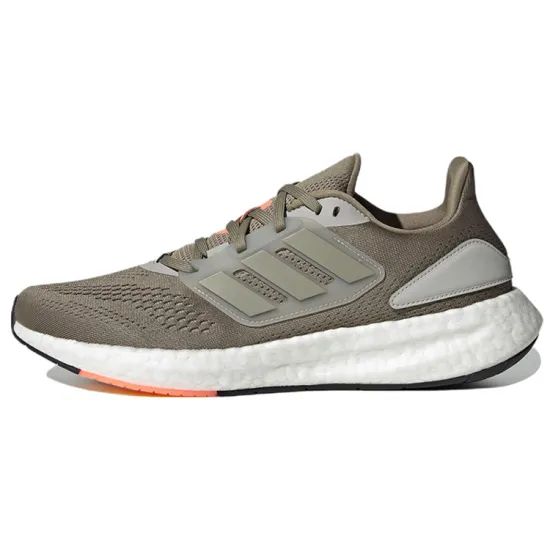 Adidas Pureboost 22 Running Shoes Men Low-top Brown/orange