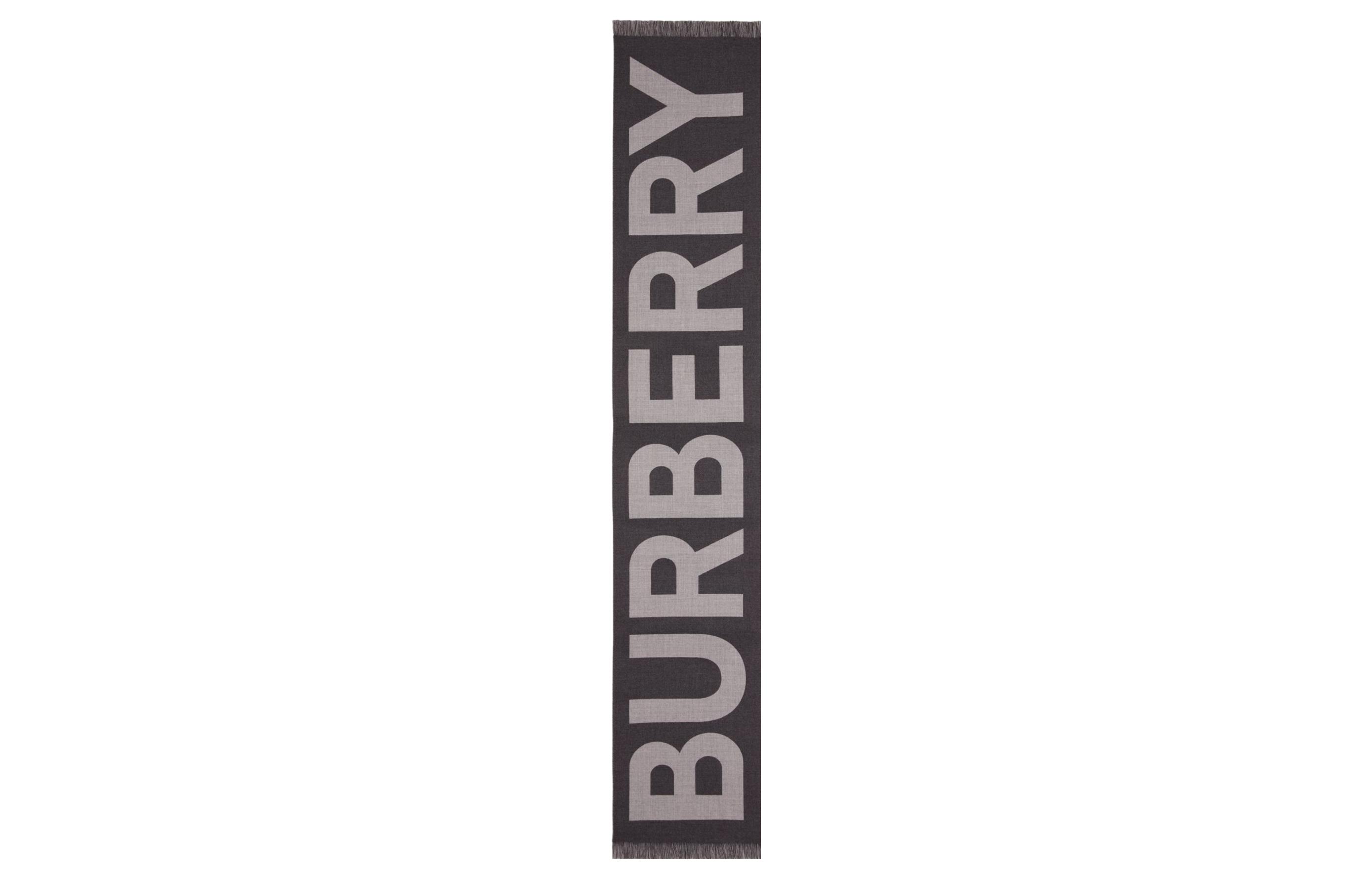 Женский шарф Burberry (серая)