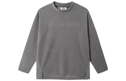 MIND ERROR Straight Fit Long Sleeved T Shirt Unisex