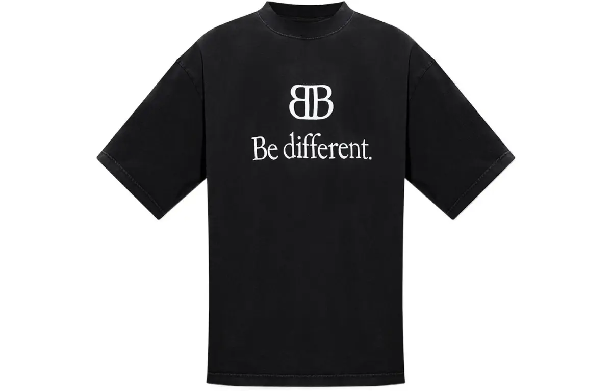 Balenciaga Be Different T shirt