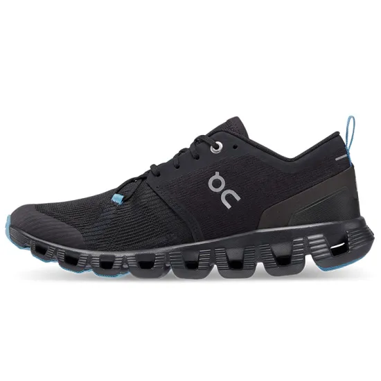 On Running Cloud X 3 Shift Black Niagara Women's