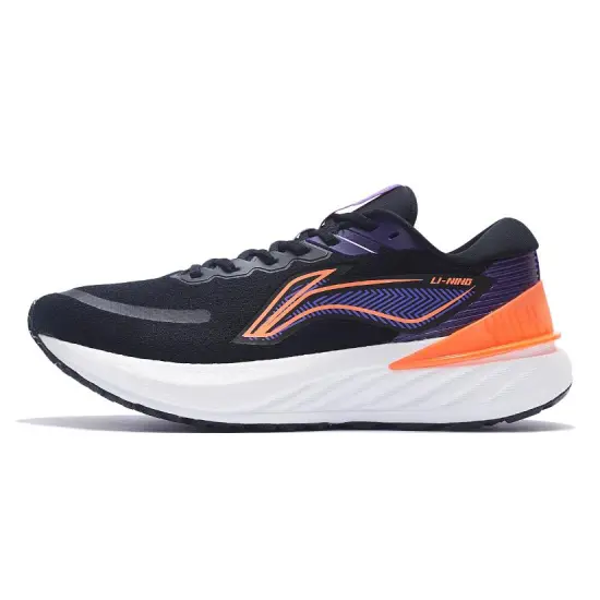 LINING YueYing 2.0 Running Shoes Men Low-Top Black Purple/Orange