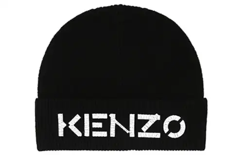 KENZO Beanies Unisex Black