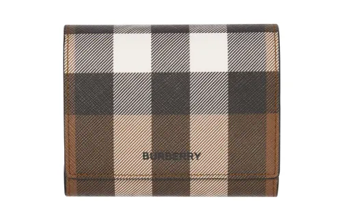 Burberry Check Folding Wallet