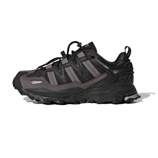 Adidas Hyperturf Core Black Silver Metallic Trace Grey