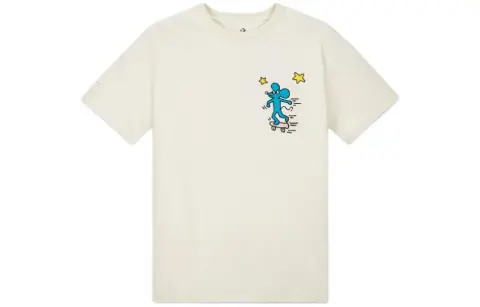 Converse x Keith Haring T Shirt Unisex White