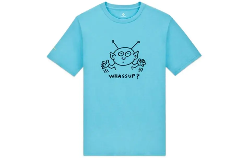 Converse X Keith Haring Collection T Shirt Unisex Blue