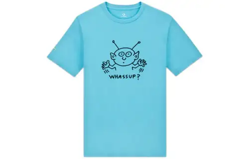 Converse X Keith Haring Collection T Shirt Unisex Blue