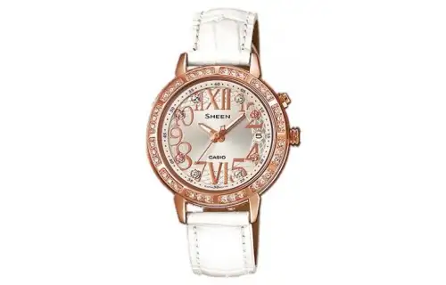 CASIO Women's SHEEN Silver Watch SHE-4031GL-7A