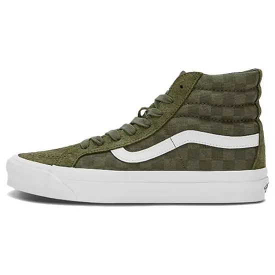 Vans OG Sk8-Hi LX 'Checkerboard - Grape Leaf'