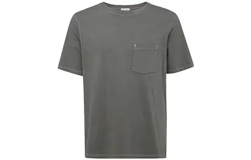 SAINT LAURENT Patch-pocket Short-sleeve T-shirt