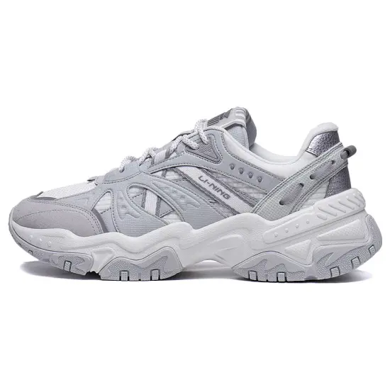 LINING Casual Shoes Men Low-Top Light Stone Gray