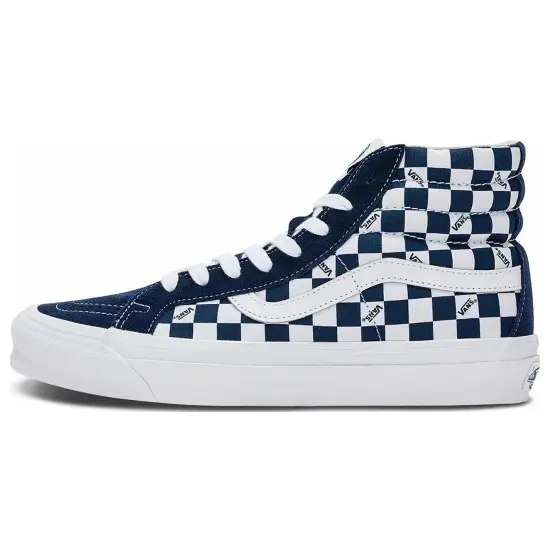 Vans Sk8 OG -Hi LX 'Checkerboard - Dress Blues'