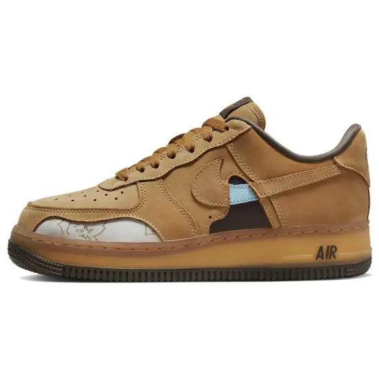 Nike Air Force 1 Low '07 Cut Out Wheat Women's
