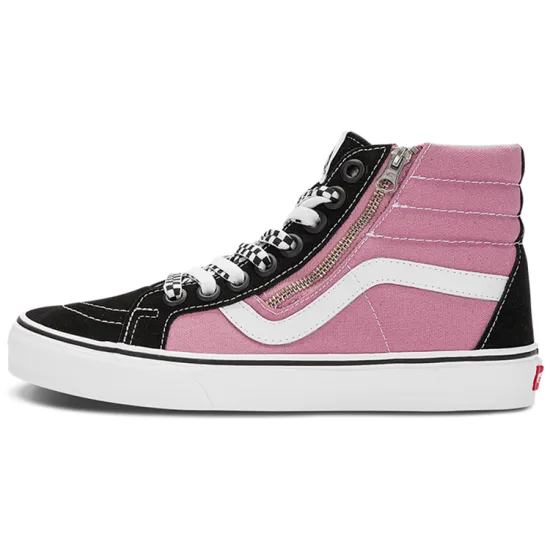 Vans SK8 Skateboarding Shoes Unisex High-top Pink