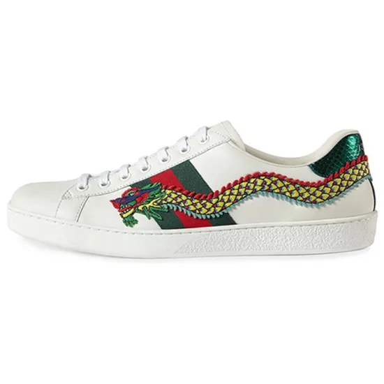 GUCCI Ace Embroidered 'Dragon'