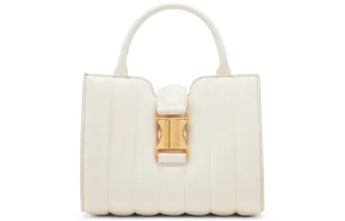 CHARLES&KEITH Fashion Pu Tote Bag, Shopping Bag, Shoulder Bag, Handbag Women's Multicolor