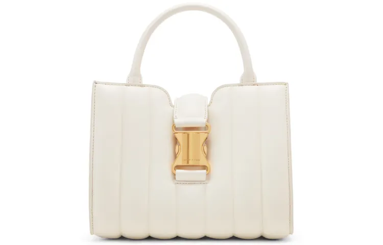 CHARLES&KEITH Fashion Pu Tote Bag, Shopping Bag, Shoulder Bag, Handbag Women's Multicolor