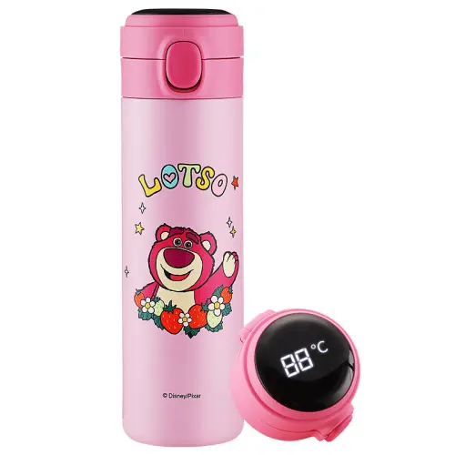 Disney Disney, strawberry, smart high quality glass stainless steel, 500 ml