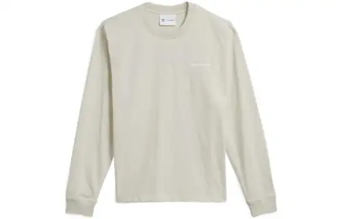 Adidas Originals T Shirts Unisex Brown Crew Neck Moderate Straight Fit
