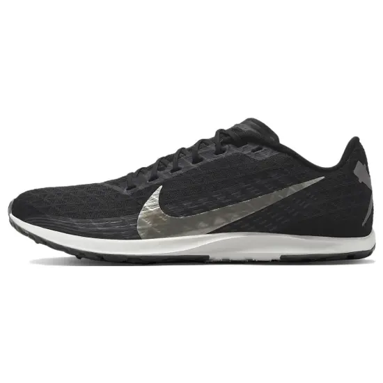 Nike Zoom Rival Waffle 5 Running Shoes Unisex Low-top Black/Coal Black/White/Metallic Grey