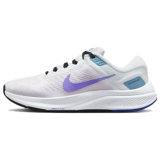 Nike Zoom Structure 24 Running Shoes Women's Low-top White/Purple